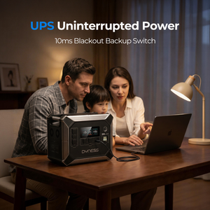Dynesspower PPS2400 Portable Power Station 2048Wh LiFePO4 Battery 2400W Solar Generator for Home Backup Camping and RV